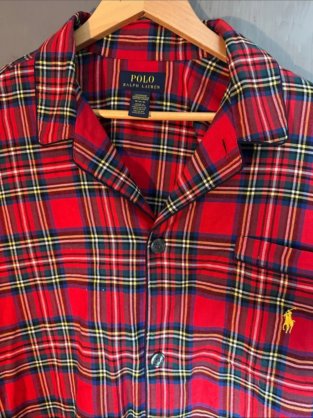 Polo by Ralph Lauren Red Tartan Button-Down Shirt